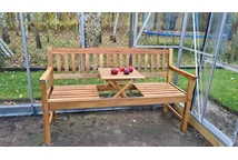 Banco y mesa de madera de acacia Jolo Garden Point
