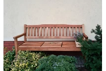 Banco y mesa de madera de acacia Jolo Garden Point