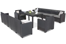 Mueble Technorattan Nebraska Apetito Max 12 antracita Bica