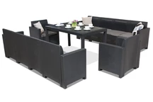 Mueble rattan Nebraska Apetito Max 10 antracita Bica