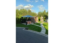 Pérgola de jardín moderna Santiago Premium 3x3,6 m Garden Point antracita