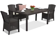 Mueble rattan Lido Apetito 4 marrón Bica