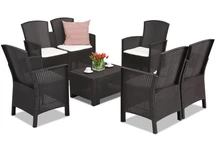 Mueble rattan Lido Coffee 6 marron Bica