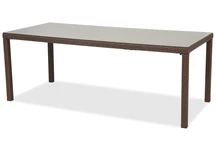 Mesa grande en technorattan Milan 200 cm Garden Point