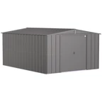 Cobertizo para herramientas clásico de metal 3,13 x 4,13 m Arrow antracita