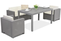 Mueble Colorado Apetito 4 Bica ratán gris