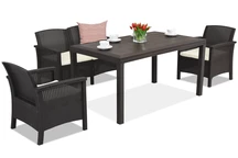 Mueble rattan Venezia Apetito 4 marrón Bica