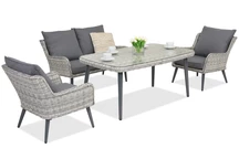 Muebles de jardín Bilbao Apetito 4 Garden Point blanco