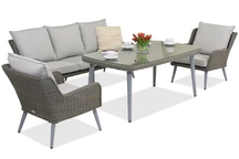 Muebles de jardín Bilbao Apetito 5 Garden Point gris