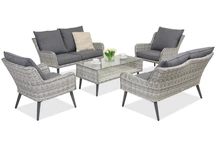  Muebles de jardín Bilbao Coffee 6 Garden Point blanco