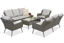 Muebles de jardín Bilbao Coffee 8 Garden Point gris