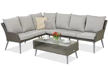 Muebles de jardín Bilbao Corner Garden Point gris