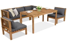 Muebles de jardín Brunei Apetito 5 Garden Point acacia