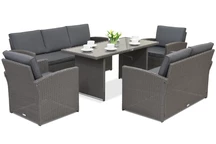 Muebles de jardín Monaco Apetito 7 Garden Point antracita