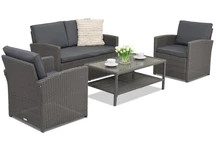 Muebles de jardín Monaco Coffee 4 Garden Point antracita