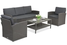 Muebles de jardín Monaco Coffee 5 Garden Point antracita