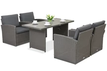 Muebles de jardín Monaco Premium 4 Garden Point antracita