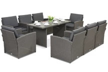 Muebles de jardín Monaco Premium 8 Garden Point antracita