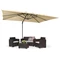 Sombrilla Garden Point beige Siena 3x4m Garden Point