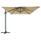 Sombrilla Garden Point beige Siena 3x4m Garden Point