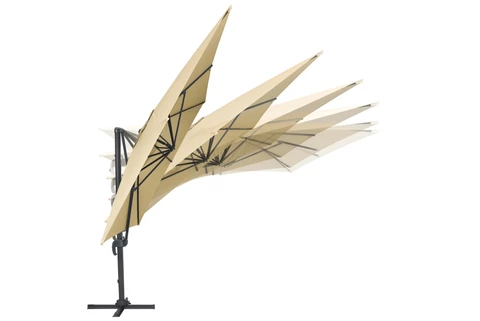 Sombrilla Garden Point beige Siena 3x4m Garden Point
