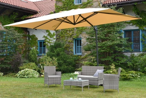 Sombrilla Garden Point beige Siena 3x4m Garden Point