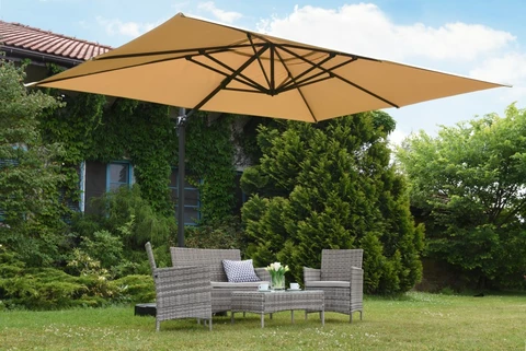 Sombrilla Garden Point beige Siena 3x4m Garden Point