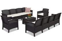 Mueble Technorattan Venezia Coffeee Max 10 Bica marrón