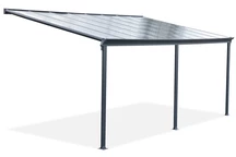 Techo terraza aluminio San Diego 4,9 x 2,9 CoverTech antracita