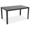 Mueble de jardín Verona polywood aluminio con mesa Wood grande para 12 personas Garden Point negro
