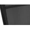 Mueble de jardín Verona polywood aluminio con mesa Wood grande para 12 personas Garden Point negro