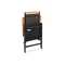 Mueble de jardín Verona polywood aluminio con mesa Wood grande para 12 personas Garden Point negro
