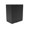 Mueble de jardín Verona polywood aluminio con mesa Wood grande para 12 personas Garden Point negro