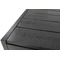 Mueble de jardín Verona polywood aluminio con mesa Wood grande para 12 personas Garden Point negro