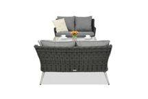 Muebles de jardín Bilbao Coffee con mesita para 4 personas Garden Point antracita