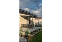 Marquesina de terraza antracita Santana 3x3 Garden Point
