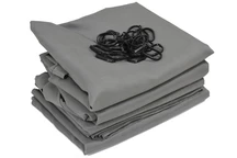 Cortinas antracita para cenador Santiago 3x3,6m Garden Point