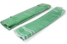 Cubierta para invernadero 4x12m Garden Point verde con puerta