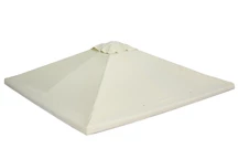 Cubierta para pabellón Madrid 3x3m beige Garden Point