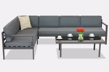 Garden Point Porto Corner 5 muebles esquineros antracita