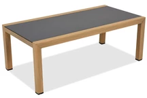 Mesa de centro Garden Point Braga Madera aluminio