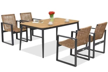Mueble de aluminio Padua para 4 personas Garden Point