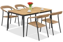 Mueble de aluminio Tarent/Padva para 4 personas Garden Point