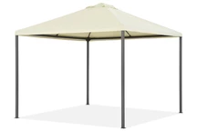 Pabellón de jardín beige Madrid 3 x 3m Garden Point