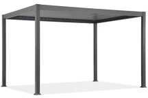 Pérgola de terraza autoportante Lagos 3x4 Garden Point antracita