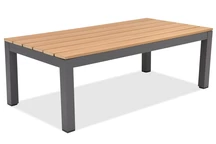 Mesa de centro Zakintos de aluminio antracita Garden Point