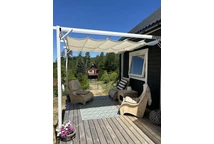 Pérgola blanca para terraza Garden Point La Palma 3x3m