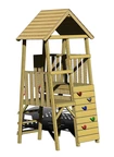 Torre infantil de madera para el jardín Jula