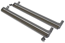 Juego de estores enrollables marrones para pérgola La Palma de 6m de lado Garden Point