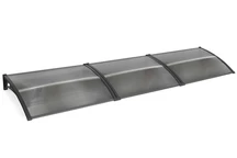 Tiset 100 x 600cm CoverTech antracita dosel de la puerta
